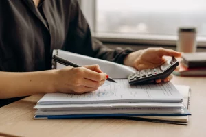 Document containing multi-state payroll information and related state tax filing details.